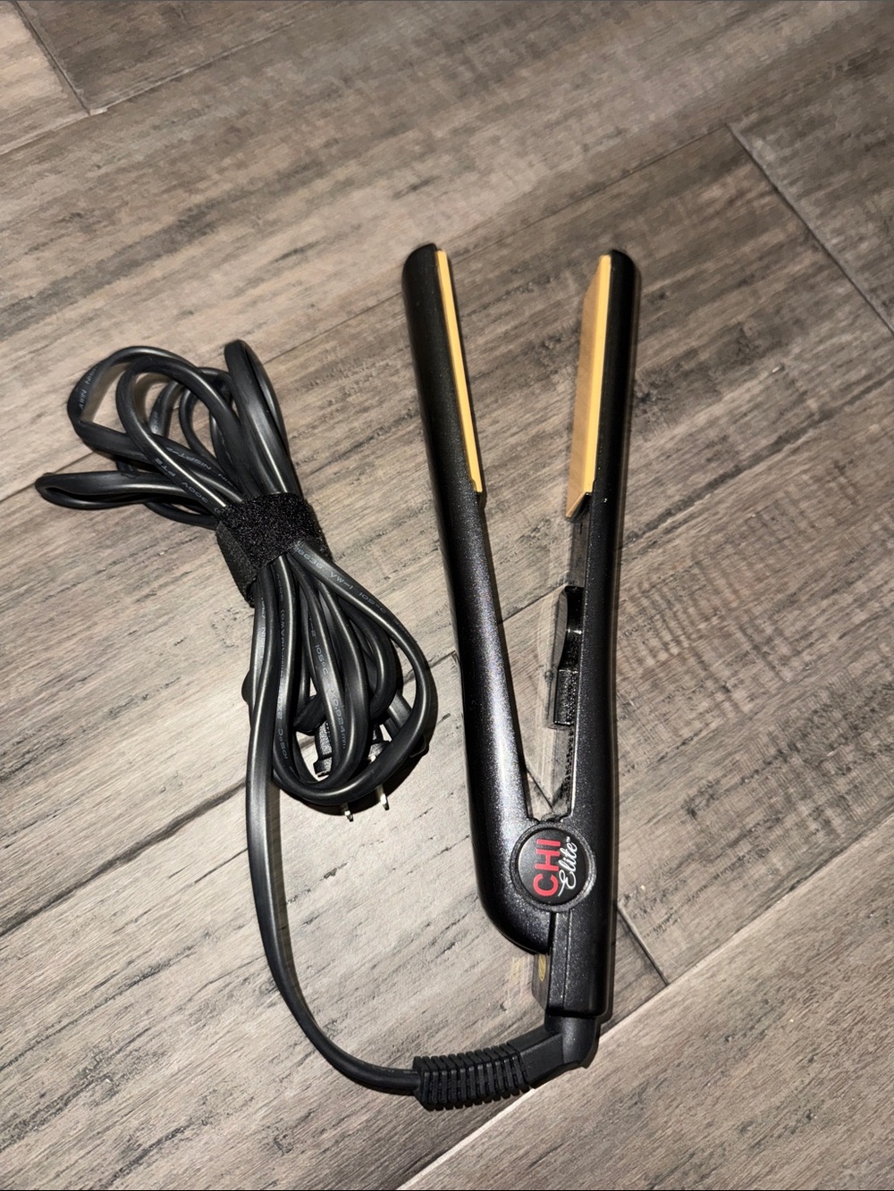 CHI elite Black and Gold Mini Flat Iron